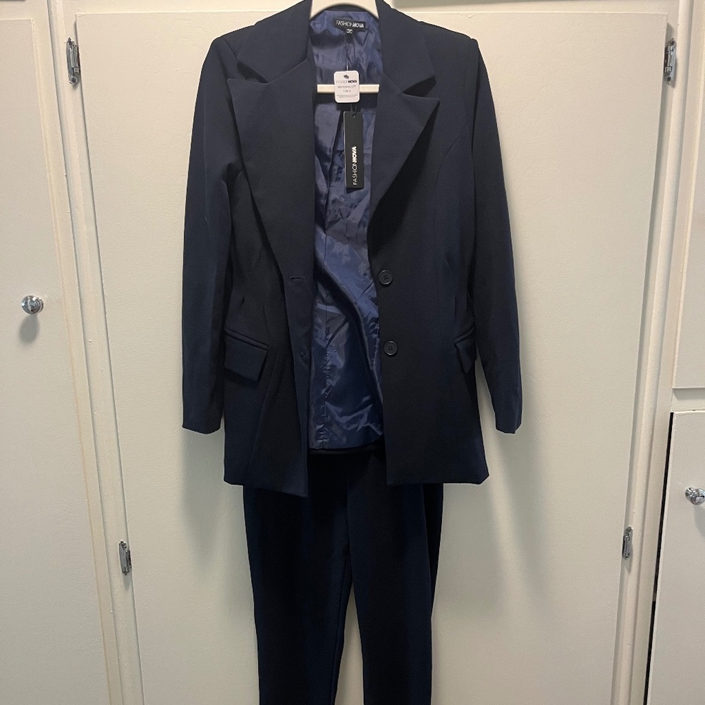 Fashion Nova Suit Set